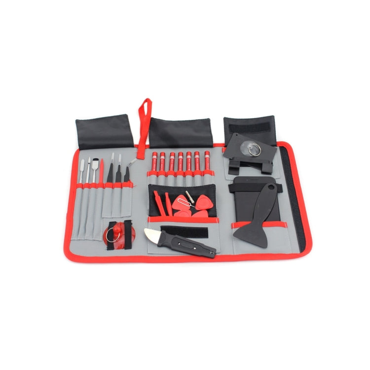 Kit strumenti riparazione elettronica 28 in 1 JF-8175 con borsa - immagine 7