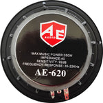 Coppia midrange 6.5" 4 Ohm 350W AE-620 SP127