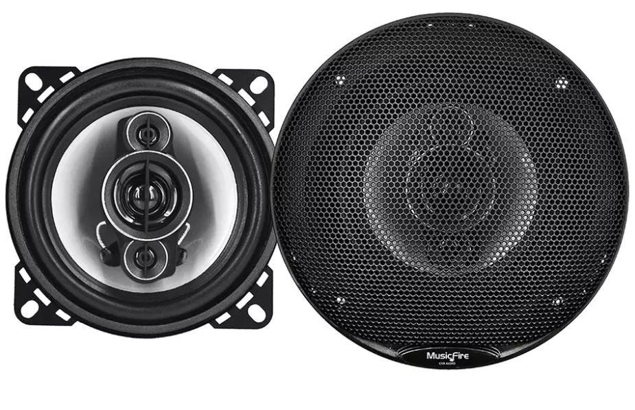 Coppia altoparlanti 4 vie con griglia 4" 250W 4 Ohm MF-1043