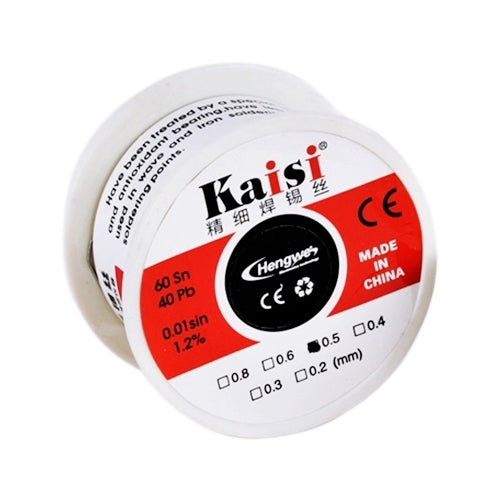 Filo saldatura piombo e stagno 0,6 mm 50 g con colofonia