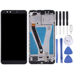 Schermo LCD e digitalizzatore assemblaggio completo con cornice per Huawei Enjoy