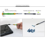 Kit cacciaviti magnetici 63 in 1 per riparare smartphone Apple - immagine 5