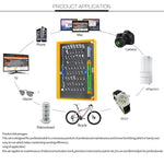 Kit cacciaviti magnetici 63 in 1 per riparare smartphone Apple - immagine 10