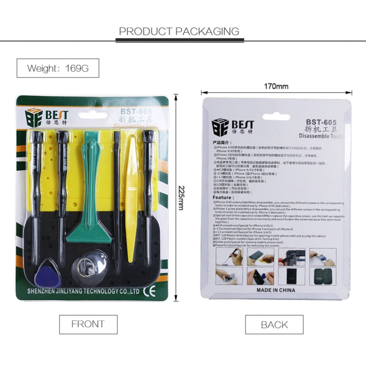 Kit 10 strumenti per apertura e riparazione iPhone 3, 4, 4S e 5 - immagine 7