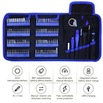 Set cacciaviti magnetici di precisione 126 in 1 per Apple - immagine 2