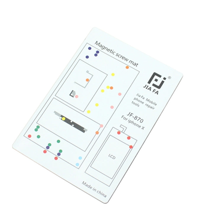 Tappetino magnetico per viti iPhone X, 15 × 10,5 cm - immagine 4