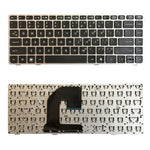 Tastiera USA HP EliteBook 8470B con cornice argento