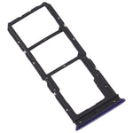 Per Vivo Y7s Vassoio scheda SIM + Vassoio scheda SIM + Vassoio scheda micro SD, For Vivo Y7s