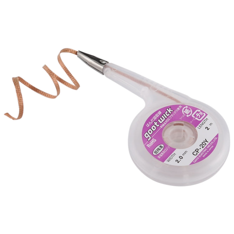 Stoppino dissaldante 2,0 mm lunghezza 2 m