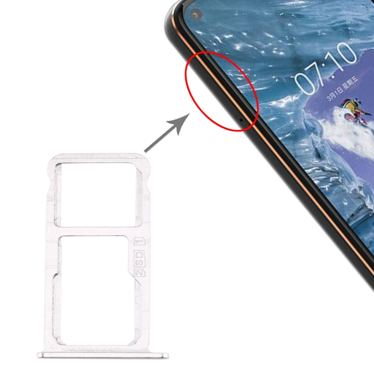 Vassoio SIM e microSD per Nokia X7, 8.1 e 7.1 Plus - immagine 7