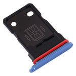 Vassoio SIM di ricambio per OnePlus 7T, blu o argento - immagine 4