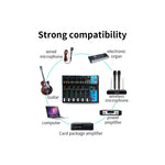 Mixer professionale 4/7 canali Bluetooth/USB/Stereo RCA 8053323553106  F-7 SP522
