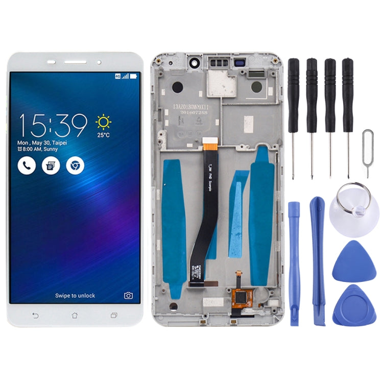 Schermo LCD con touch e cornice per Asus ZenFone 3 Laser ZC551KL - immagine 5