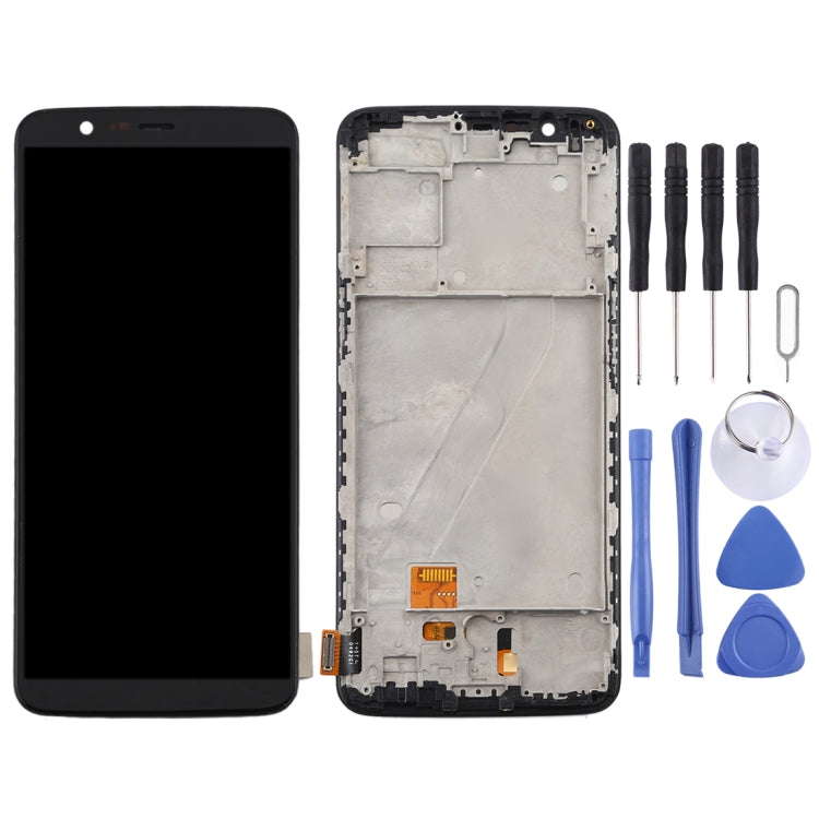 Display LCD TFT con touch e cornice per OnePlus 5T A5010 - immagine 2
