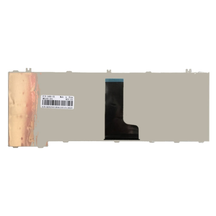 Tastiera di ricambio USA per Toshiba Satellite C600 e L600 - immagine 3