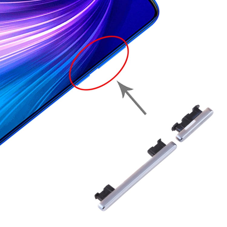 Tasti laterali Xiaomi Redmi Note 8 per accensione e volume - immagine 8