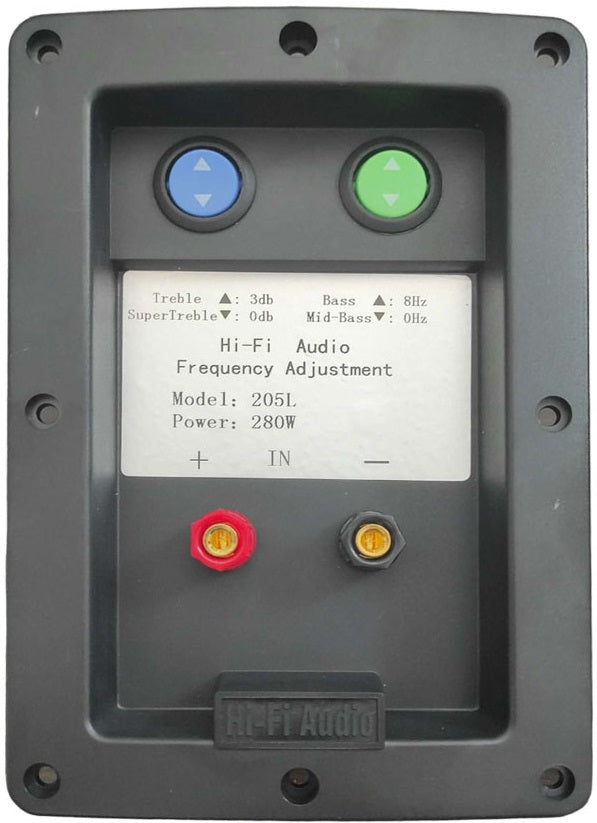 Morsettiera con filtro crossover 280W WEAH 205L per altoparlanti