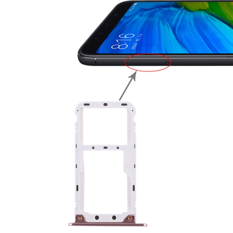 Vassoio SIM e Micro SD per Xiaomi Redmi 5 Plus, più colori - immagine 7