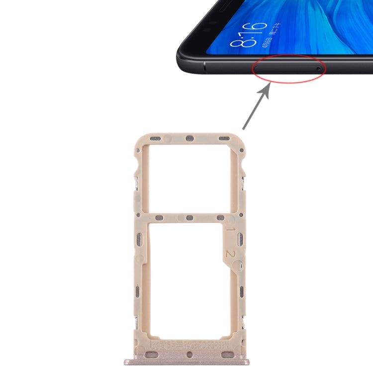 Vassoio SIM e Micro SD di ricambio per Xiaomi Redmi 5 - immagine 7