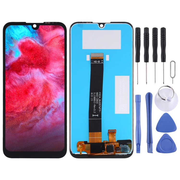 Display LCD con digitalizzatore touch per Huawei Honor 8S