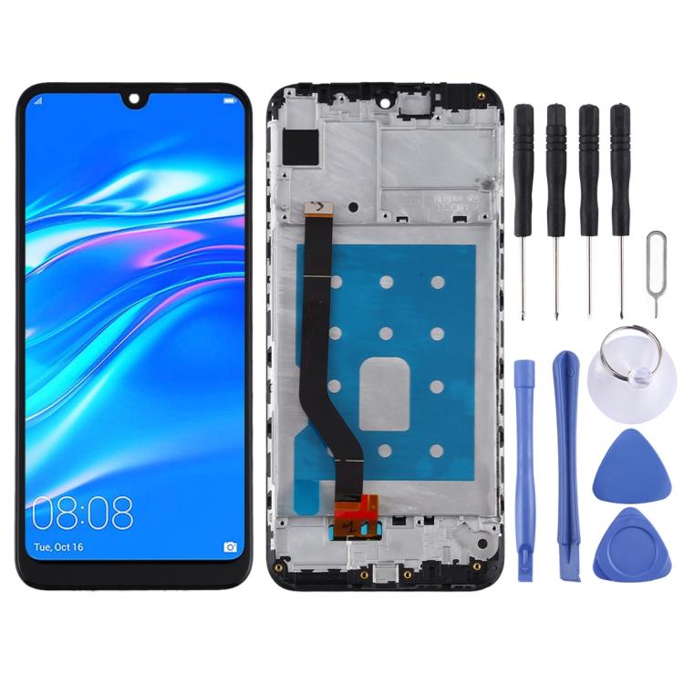 Schermo LCD e digitalizzatore con cornice per Huawei Y7 Pro 2019