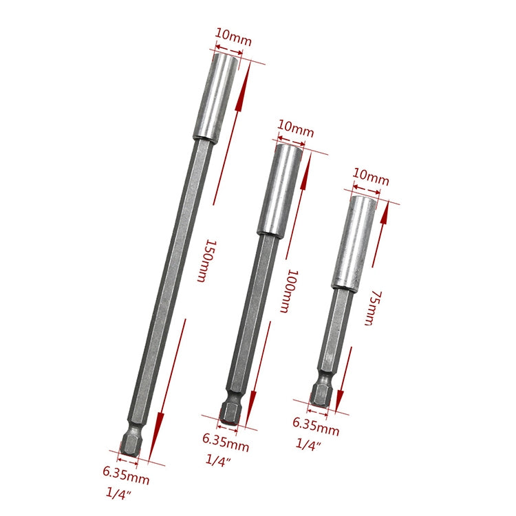 Giunto a rotazione rapida magnetico 1/4 per aste di prolunga - immagine 3