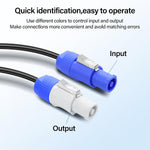 Cavo di alimentazione powercon In-Out 16AWG 1m
