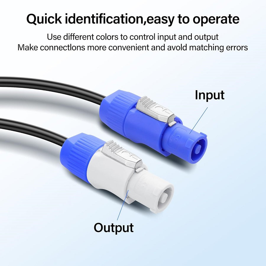 Cavo di alimentazione powercon In-Out 16AWG 2m SP940