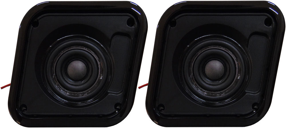 Coppia altoparlanti per auto 20W max 4 Ohm nero