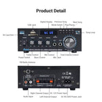 Amplificatore stereo 2.0 350Wx2 Bluetooth USB SD SP932