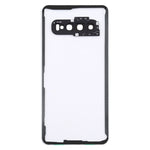 Cover posteriore trasparente Samsung Galaxy S10 con copriobiettivo - immagine 3