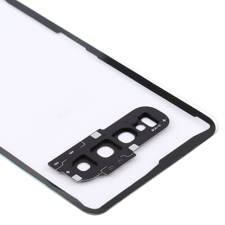Cover posteriore trasparente Samsung Galaxy S10 con copriobiettivo - immagine 5