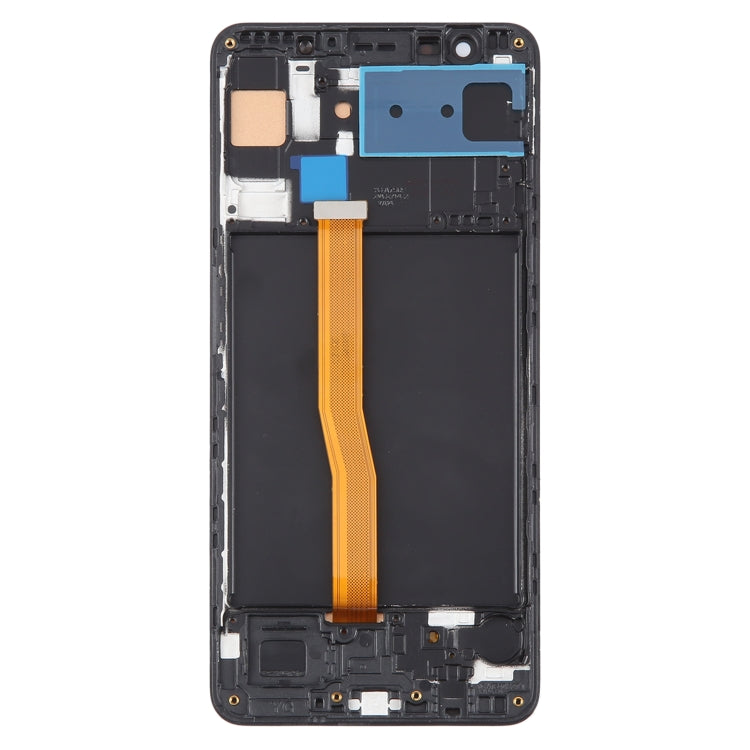 Schermo LCD TFT con touch e cornice per Samsung Galaxy A7 2018 - immagine 3