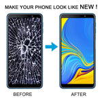 Schermo LCD TFT con touch e cornice per Samsung Galaxy A7 2018 - immagine 6