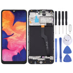 Schermo LCD con touch e cornice per Samsung Galaxy A10 SM-A105F