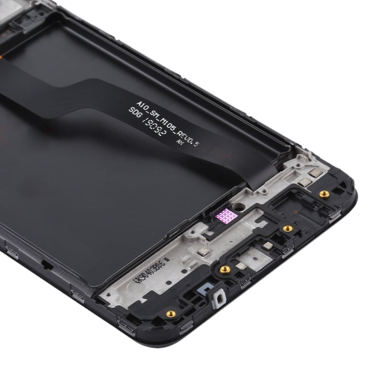Schermo LCD con touch e cornice per Samsung Galaxy A10 SM-A105F - immagine 4