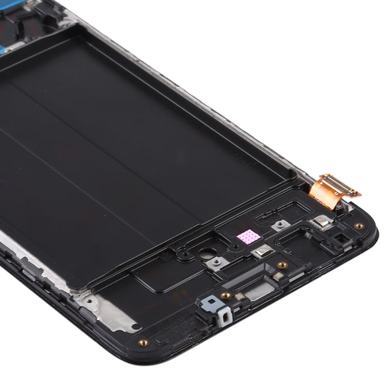 Display LCD TFT con touch e cornice per Samsung Galaxy A70 - immagine 5
