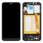 Schermo LCD TFT con cornice per Samsung Galaxy A20e - immagine 3