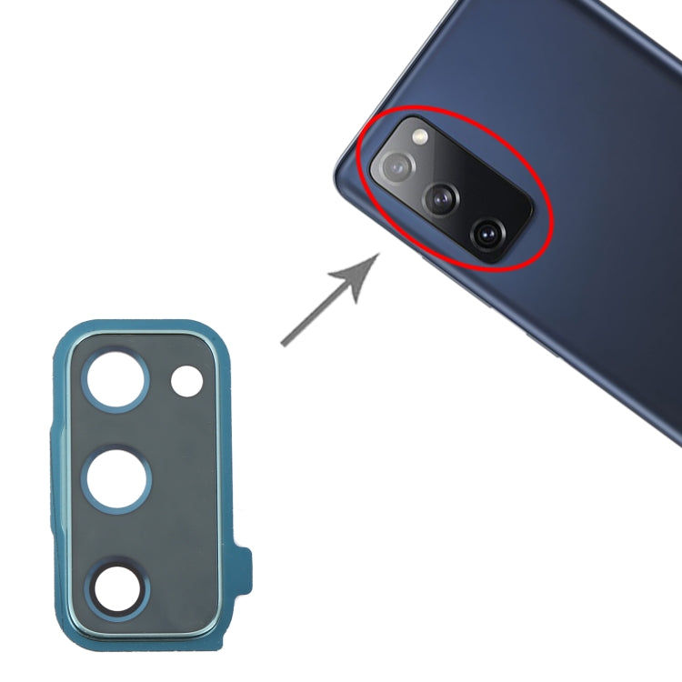 Copriobiettivo fotocamera per Samsung Galaxy S20 FE rosso