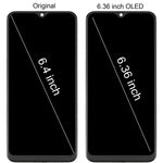 Schermo OLED completo con cornice per Samsung Galaxy A30s