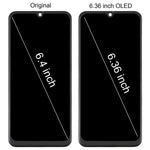 Schermo OLED completo con cornice per Samsung Galaxy A50