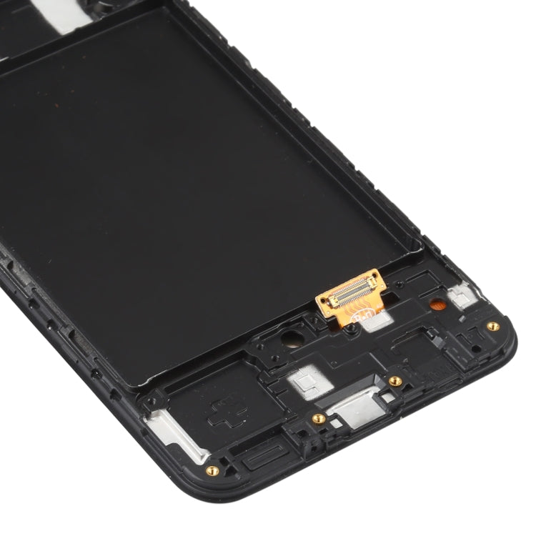 Schermo OLED completo con cornice per Samsung Galaxy A50