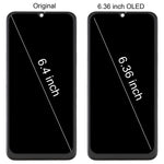 Schermo OLED completo con cornice per Samsung Galaxy A30