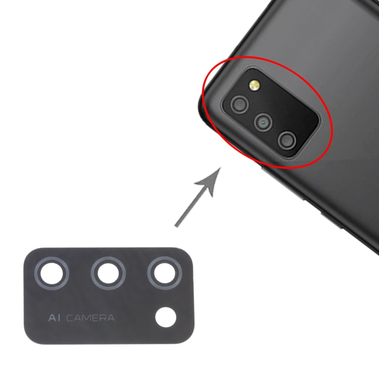 Obiettivo fotocamera posteriore per Samsung Galaxy M02s