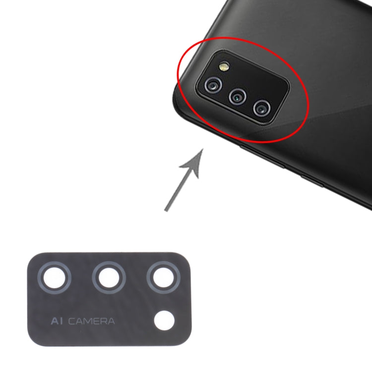 Obiettivo fotocamera posteriore per Samsung Galaxy A02s