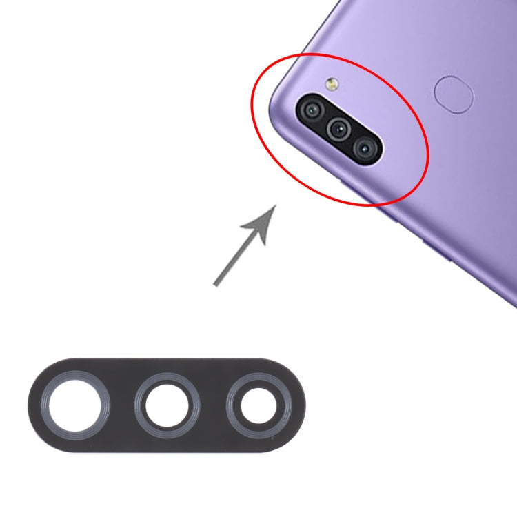 Obiettivo fotocamera posteriore per Samsung Galaxy M11