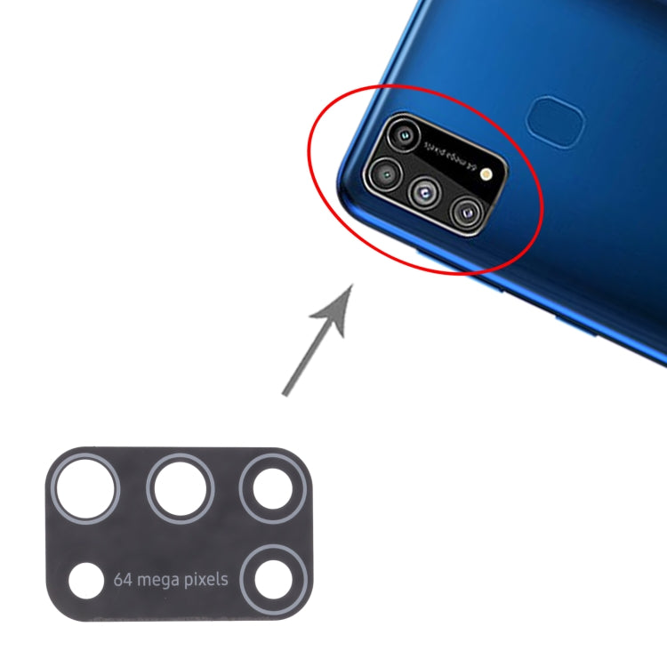 Obiettivo fotocamera posteriore per Samsung Galaxy M31 e M31 Prim