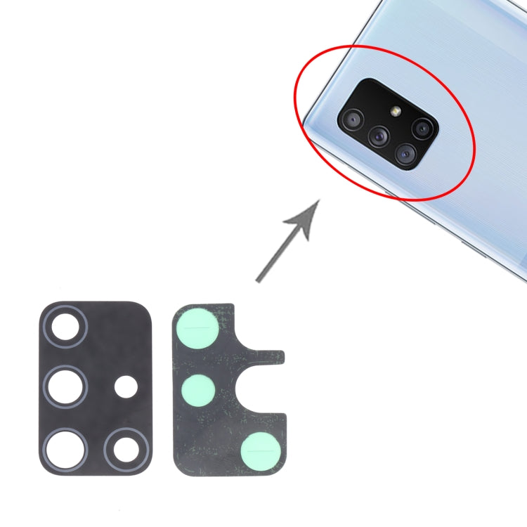 Obiettivo fotocamera posteriore per Samsung Galaxy A71 5G
