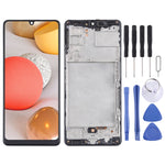 Schermo LCD TFT con cornice per Samsung Galaxy A42 5G