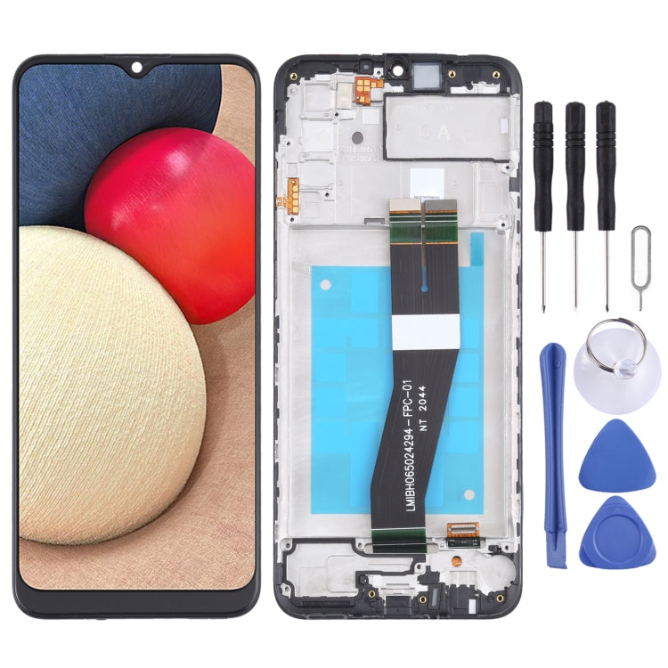 Schermo LCD con digitalizzatore per Samsung Galaxy A02s SM-A025F